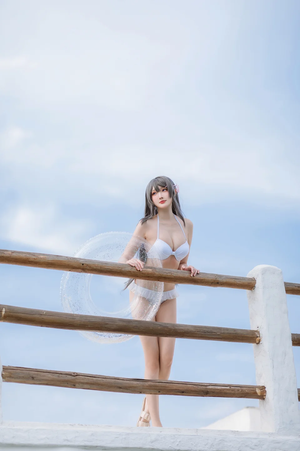 瓜希酱 - 樱岛麻衣 泳装 [28P-107MB] tg@simisebaisi 【丝足阁】001.webp